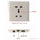 Hidden Spy Camera Wall Socket
