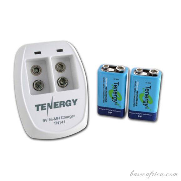 9V Rechargeable Battery And Charger