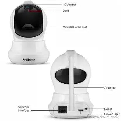Wi-Fi 3MP CCTV Spy Camera