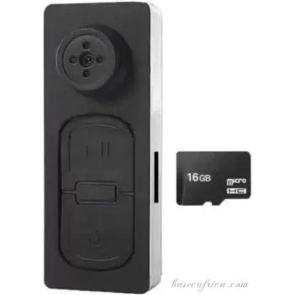 Hidden Spy Camera Button