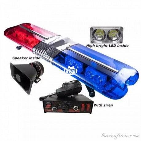 200W Slim Security Emergency Led Flash Amber Light