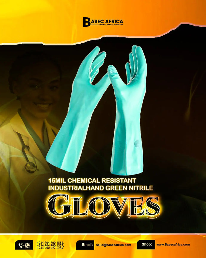 Power &amp; Protection: The Best Uses of 15mil Chemical-Resistant Green Nitrile Gloves