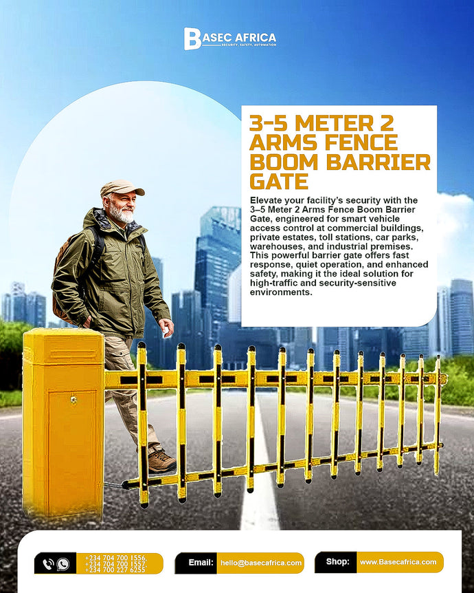 Advantages of Using a 3–5 Meter 2-Arms Fence Boom Barrier Gate
