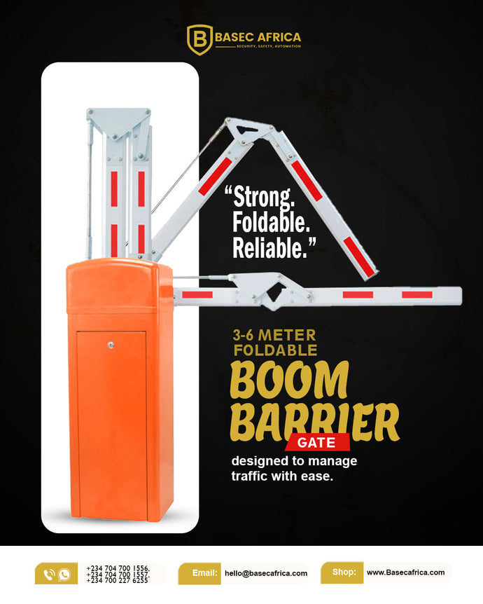3–6 Meter Foldable Boom Barrier Gate