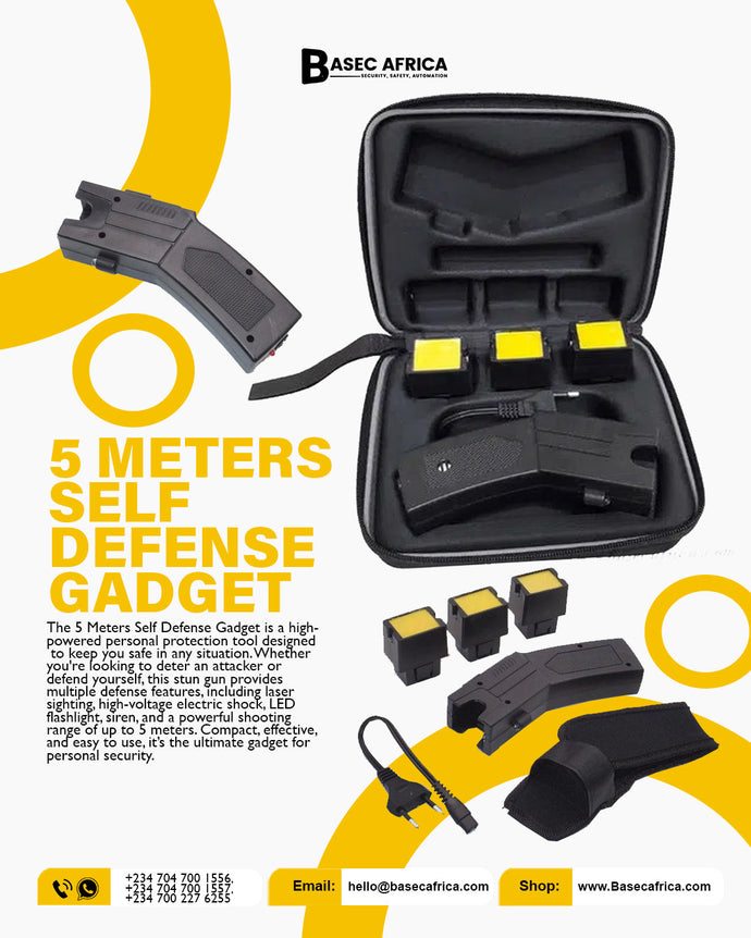 5 Meters Self Defense Gadget – Advanced Protection at Your Fingertips