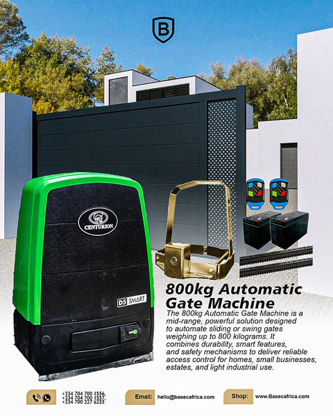 Revolutionizing Home Security: Discover Basec Africa's Century DS Smart 800kg Gate Opener and BAS137 Smart Lock
