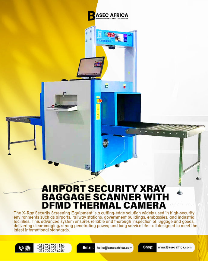ECONOMIC IMPORTANCE OF AIRPORT SECURITY X-RAY BAGGAGE SCANNER WITH DFMD &amp; THERMAL CAMERA