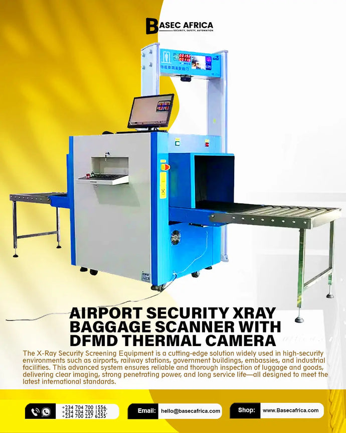 ECONOMIC IMPORTANCE OF AIRPORT SECURITY X-RAY BAGGAGE SCANNER WITH DFMD &amp; THERMAL CAMERA