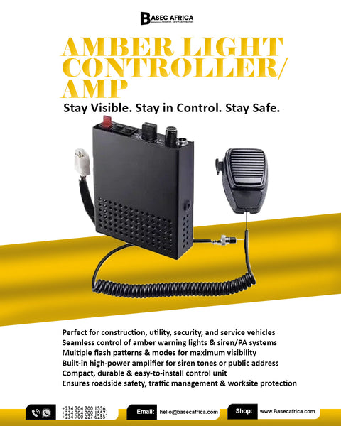 Professional Amber Light Controller/AMP System by BASEC AFRICA