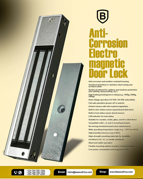 Secure Access with the Anti-Corrosion Electromagnetic Door Lock