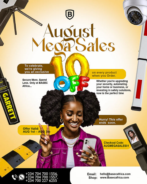 August Mega Sales – Upgrade Your Security for Less
