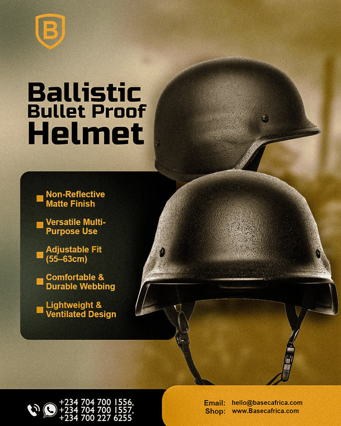 BASEC Africa Ballistic Helmet: Engineered Survival for Modern Security