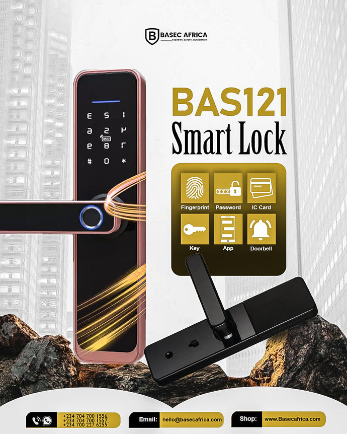 🟡 BAS49H Hotel Smart Lock – The Future of Hospitality Security