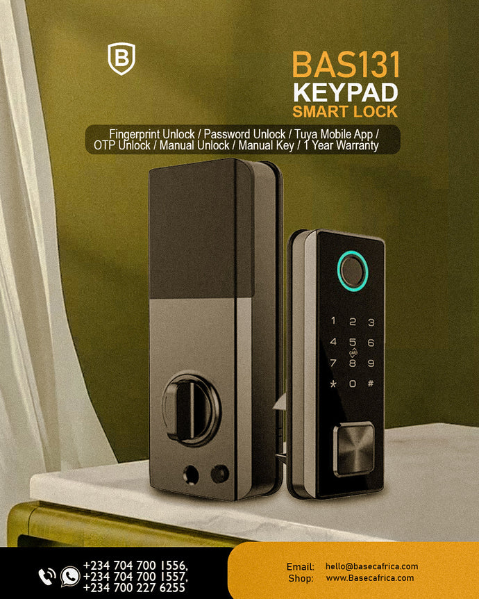 BAS131 Basec Keypad Smart Lock: Versatile and Secure Access Control for the Modern Smart Home