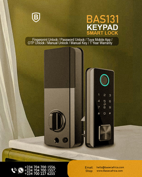 BAS131 Basec Keypad Smart Lock: Versatile and Secure Access Control for the Modern Smart Home
