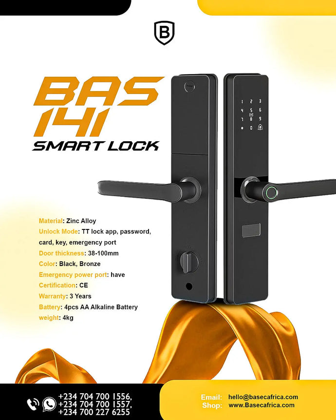BAS141 Smart Lock – Intelligent Security for Modern Homes &amp; Offices