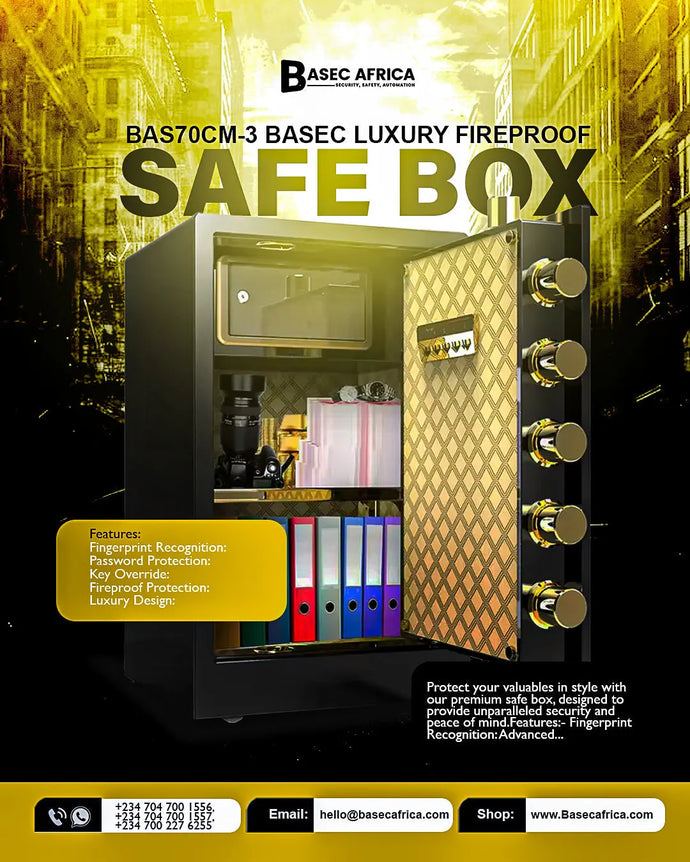 Life without the BAS70CM-3 BASEC Luxury Fireproof Safe Box would mean: