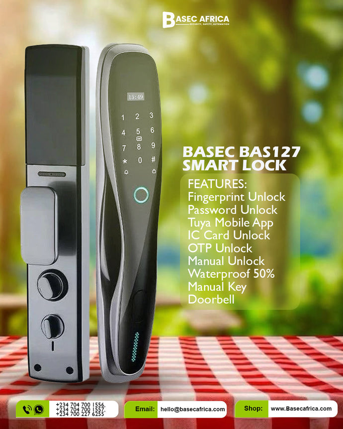 BASEC BAS127 Smart Lock – Secure, Smart, Seamless