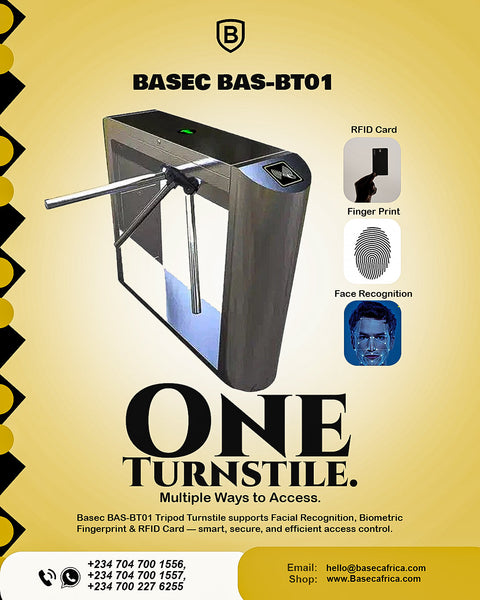 BASEC BAS-BT01 Tripod Turnstile