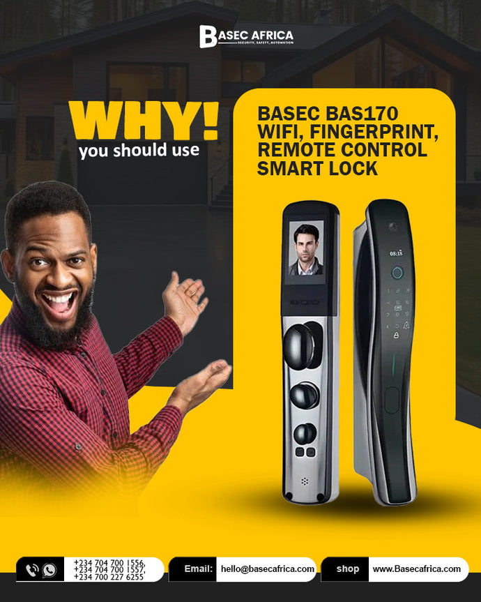 Why You Should Use the BASEC BAS170 Smart Lock: WiFi, Fingerprint & Remote Control