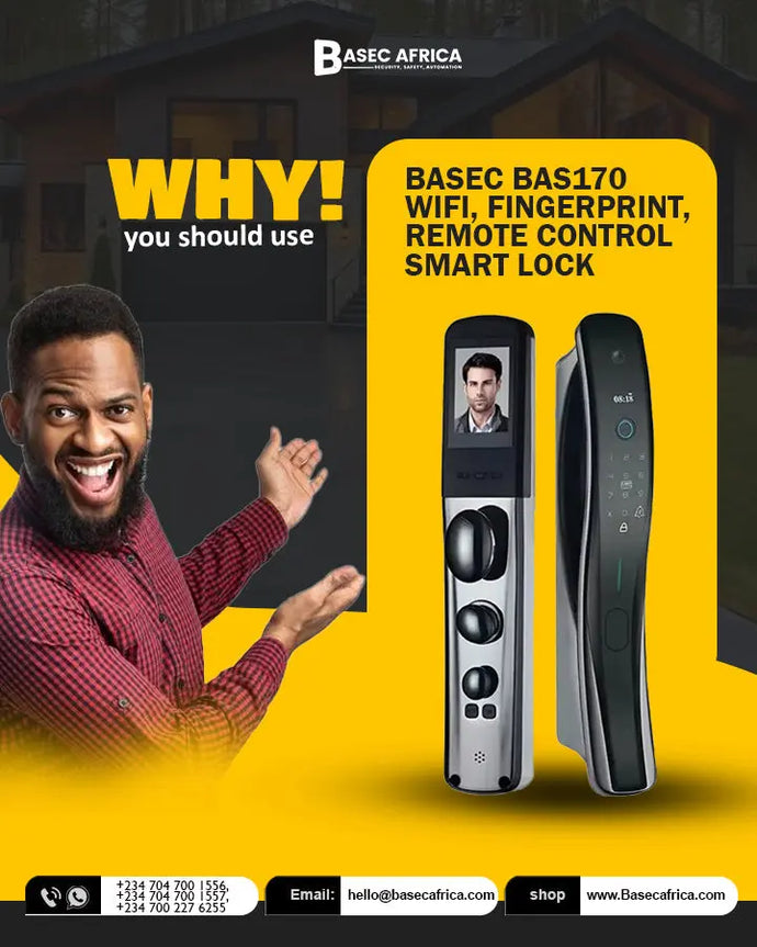 Why You Should Use the BASEC BAS170 Smart Lock: WiFi, Fingerprint &amp; Remote Control