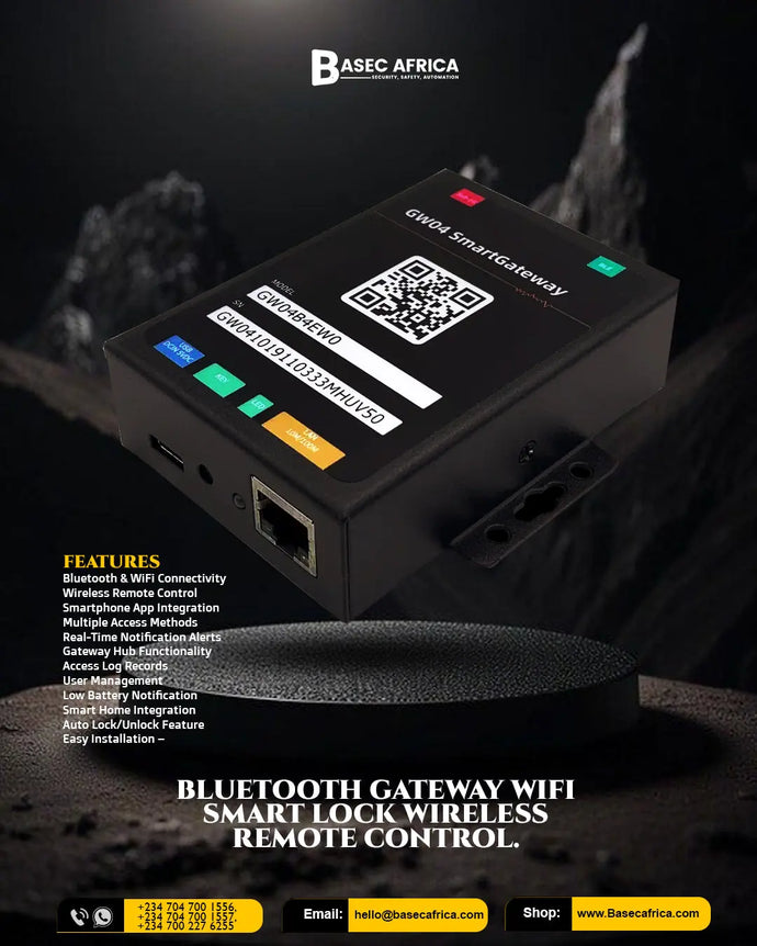 Bluetooth Gateway WiFi Smart Lock – Ultimate Wireless Remote Control for Your Smart Home