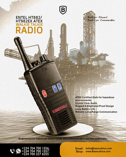 Safety in the Danger Zone: Entel HT882 / HT982EX ATEX Radios