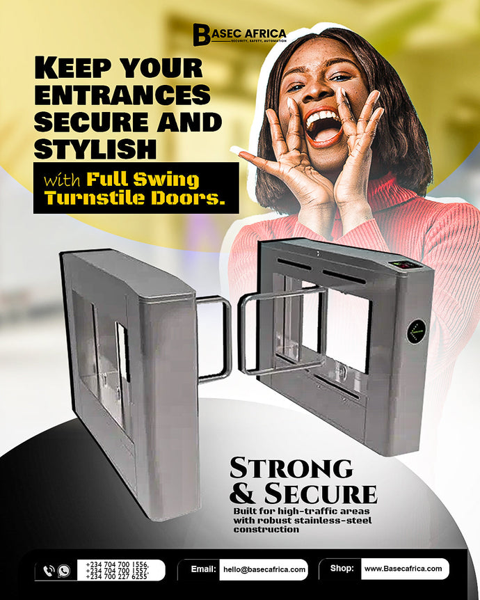 Full Swing Turnstile Door – The Ideal Access Control Solution for Modern Security
