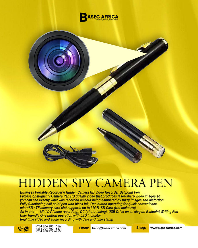 Why It’s a Great Idea to Have a Hidden Spy Camera Pen