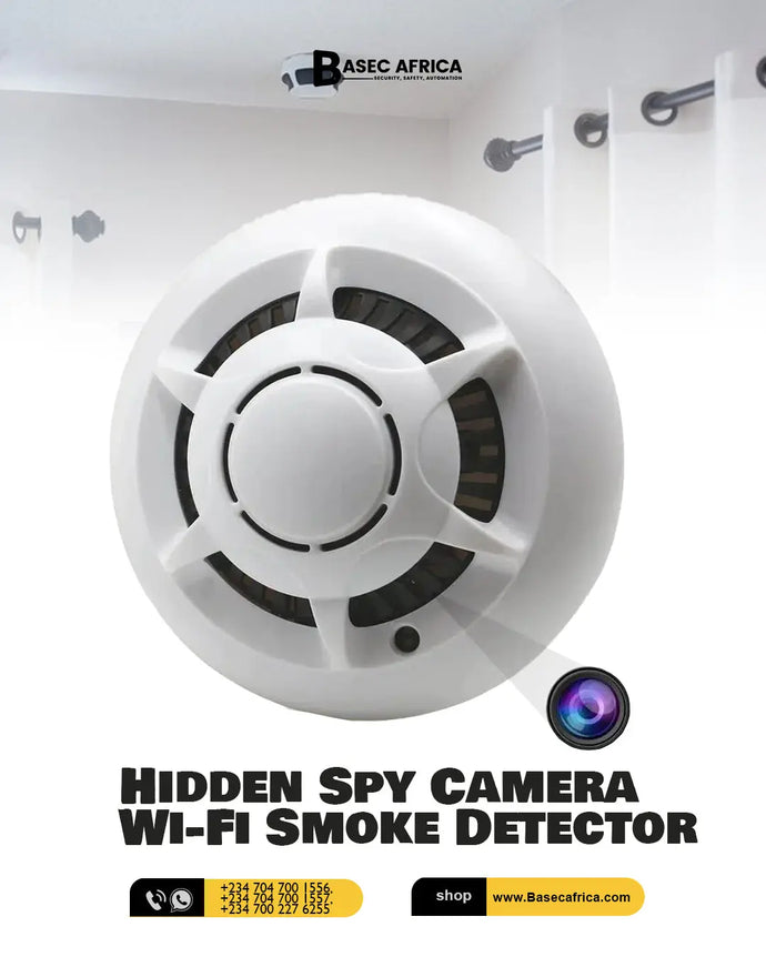 20 reasons why you must have a Hidden Spy Camera Wi-Fi Smoke Detector installed in your space—ideal for home, office, or business use: