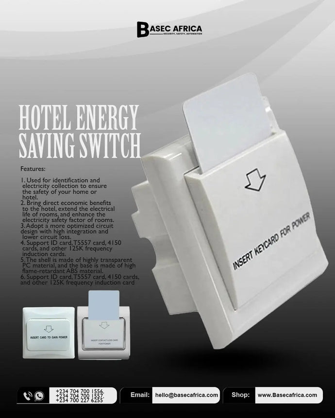 Major Advantages of Hotel Energy Saving Switches