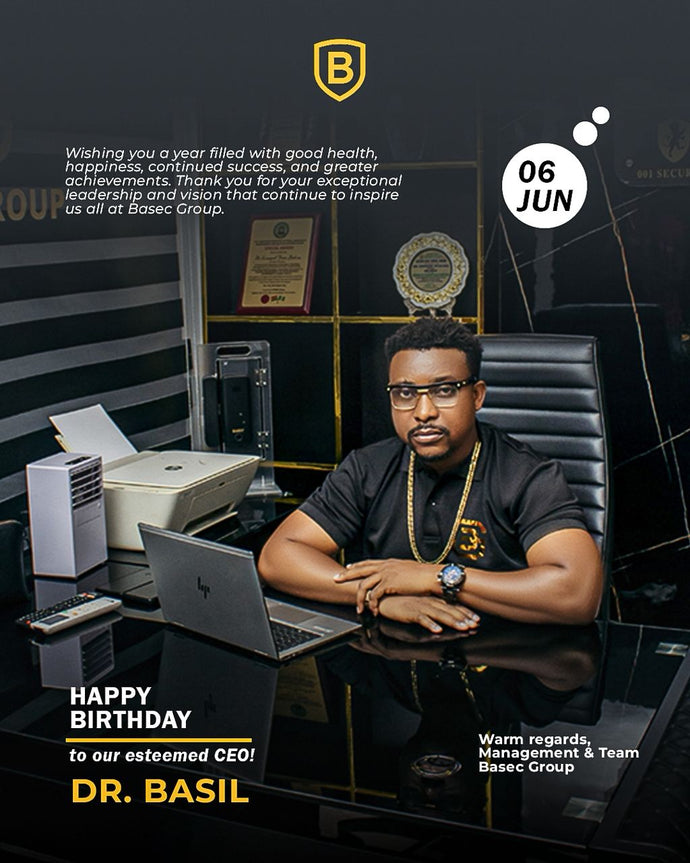 Celebrating the Birthday of Our Chairman and CEO, Dr. Basil Ndubuisi