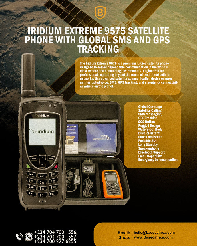 Global Reach, Zero Limits: The Iridium Extreme 9575 Satellite Phone