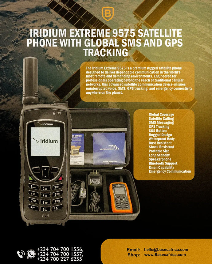 Global Reach, Zero Limits: The Iridium Extreme 9575 Satellite Phone