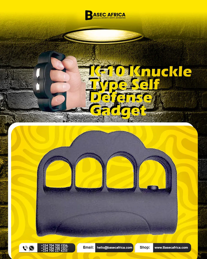 🥊 K-10 Knuckle Type Self-Defense Gadget: Power in the Palm of Your Hand
