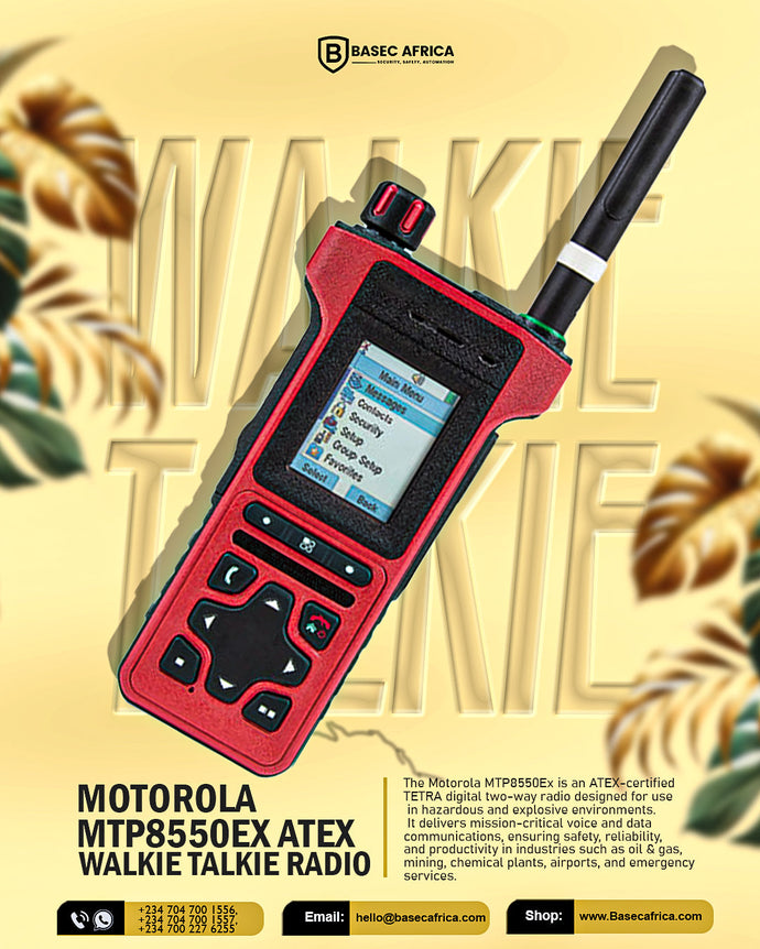 Motorola MTP8550EX ATEX Walkie Talkie Radio – Reliable Communication for Hazardous Environments