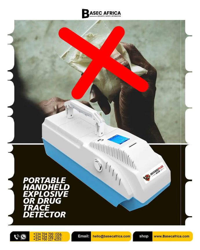 Portable Handheld Explosive or Drug Trace Detector