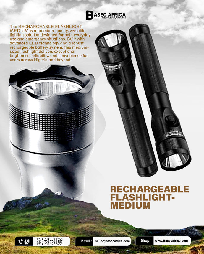 RECHARGEABLE FLASHLIGHT – MEDIUM