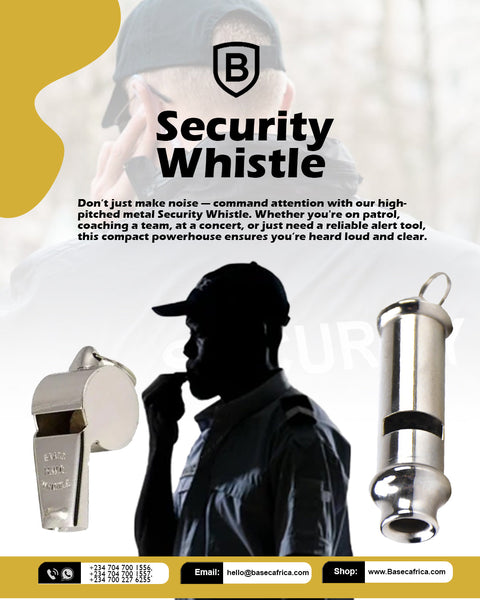 Don't Just Make Noise: Discover the Ultimate Security Whistle for Your Safety Needs