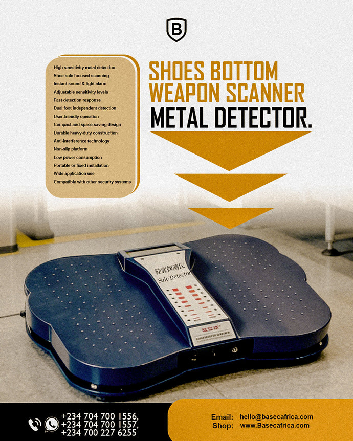 ecure Every Step: Shoe Sole Metal Detector & Weapon Scanner for Modern Security