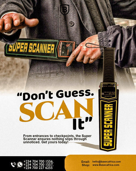 Super Scanner Handheld Metal Detector: The Gold Standard for Precision Security Screening