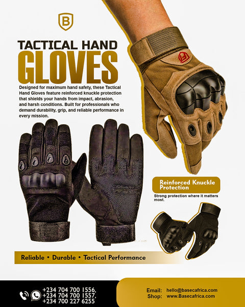 BASEC Tactical Hand Gloves: Durable Protection and High-Performance Safety for Professional and Everyday Use