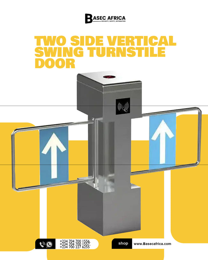 why a Two-side vertical swing turnstile door is a smart security investment for any building or facility: