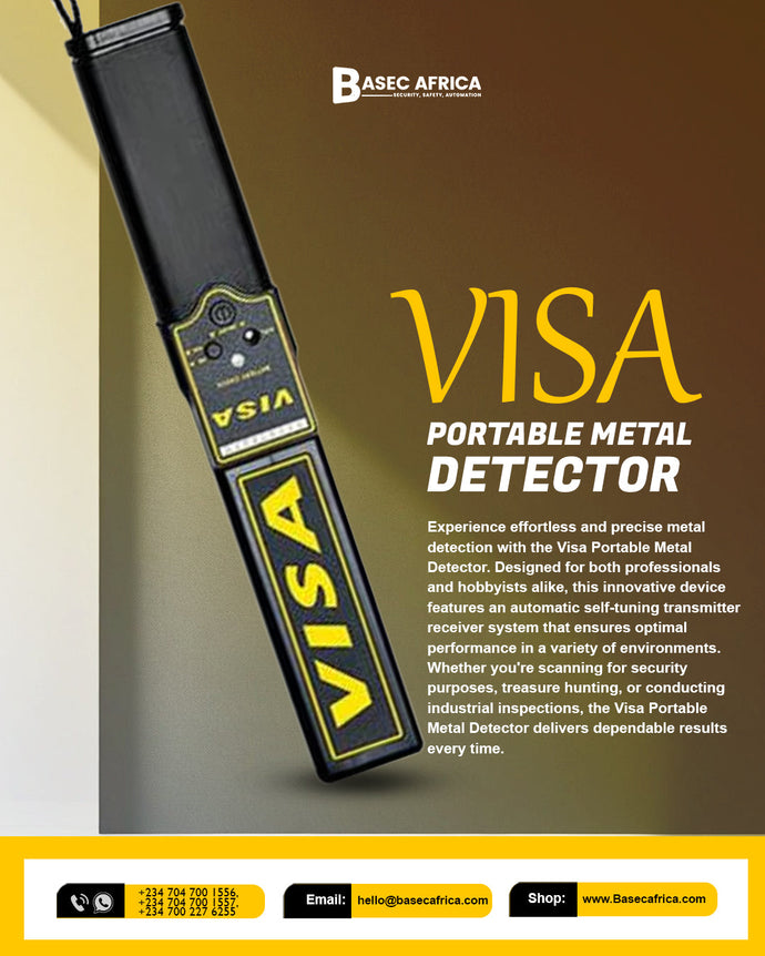 Protect Your Space with the Original Handheld Garret Metal Detector by Basec Africa: Discover Top-Notch Security Gadgets and Safety Products