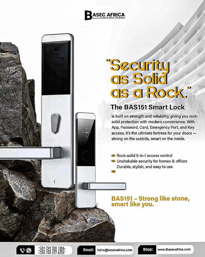 BAS151 Smart Lock: "Security as Solid as a Rock"
