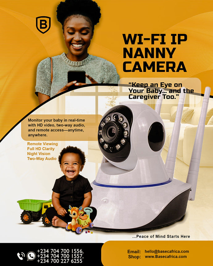 Wi-Fi IP Nanny Camera: High-Definition Remote Monitoring for Total Peace of Mind