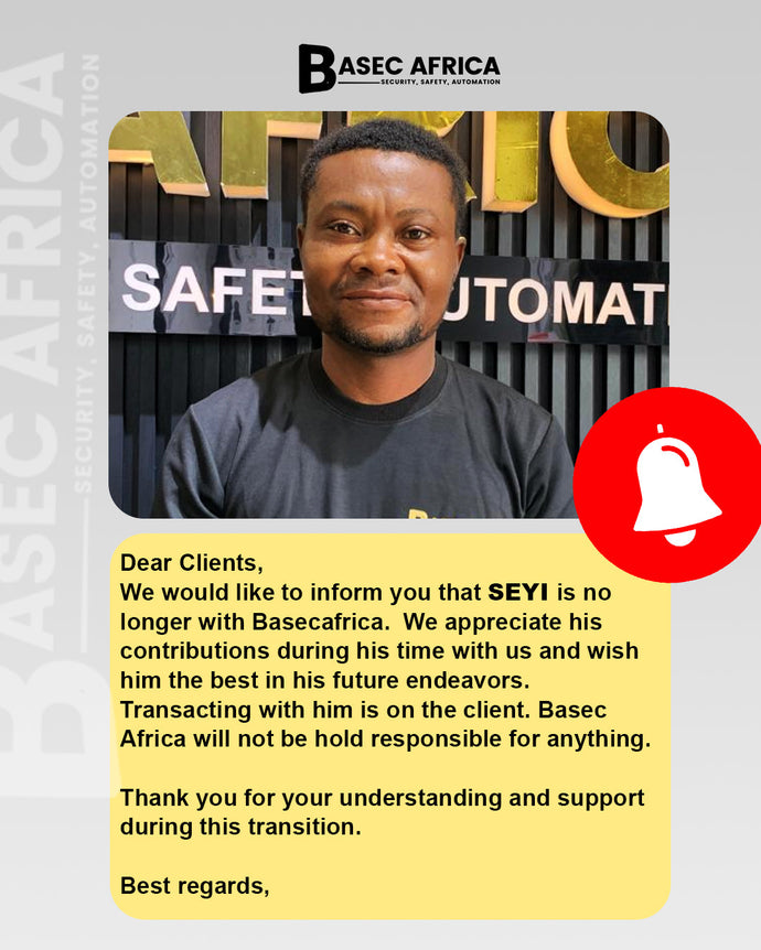 We're announcing that SEYI is no longer part of our installation team.