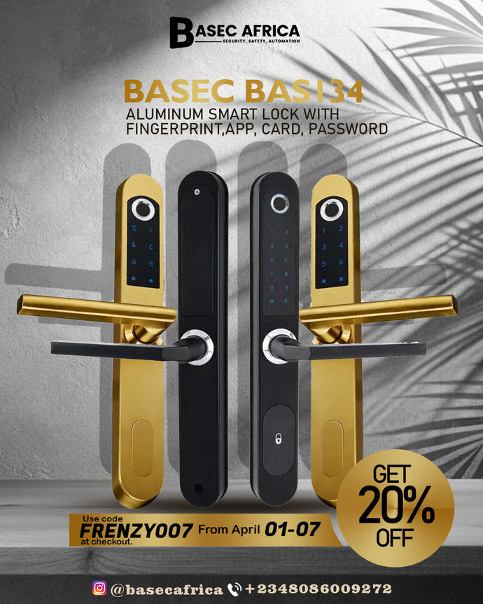 Unlock the Future: Basec BAS134 Aluminum Smart Lock Review
