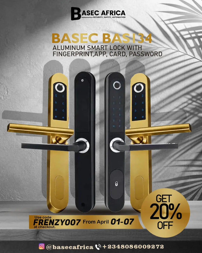 Unlock the Future: Basec BAS134 Aluminum Smart Lock Review