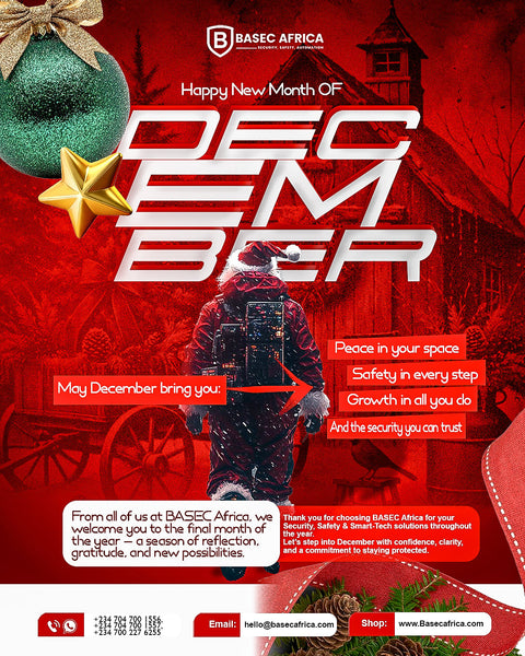 Welcome to December: Peace, Safety, and New Beginnings with BASEC Africa 🎄✨